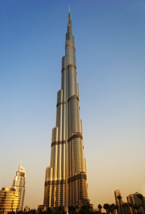 Le bâtiment le plus grand du monde, le Burj Khalifa