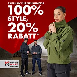 Nur für kurze Zeit 20% Neukundenrabatt auf alles sichern!